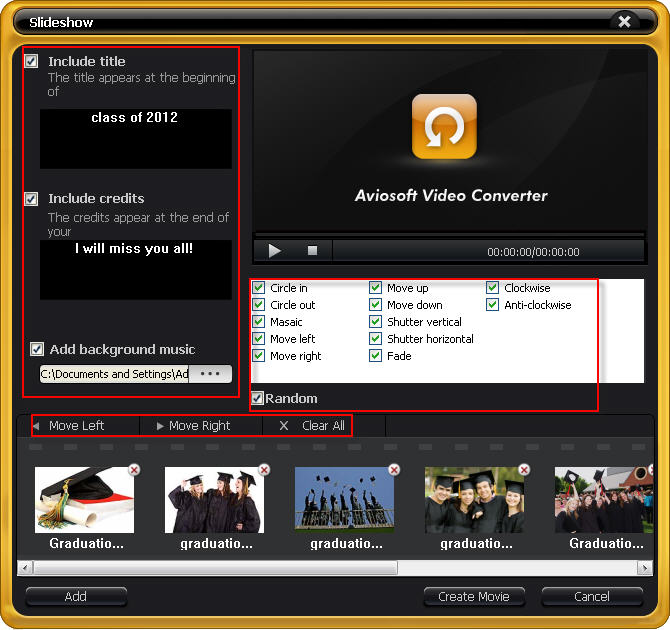 add title music effects add title music effects