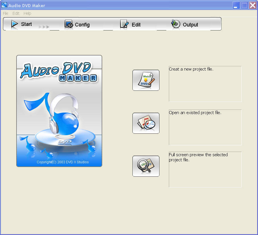 audio DVD maker - convert audio to DVD