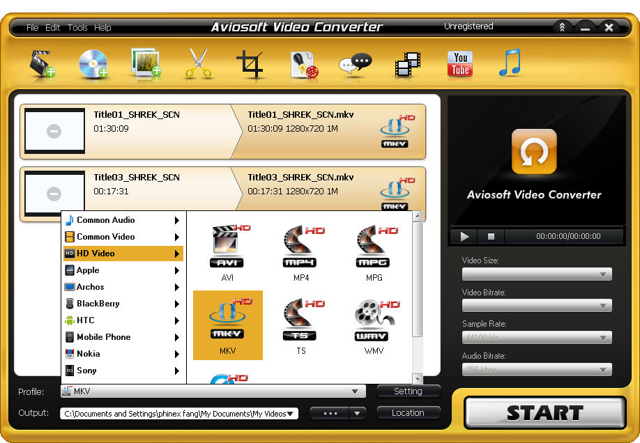 Online video converter to MP4